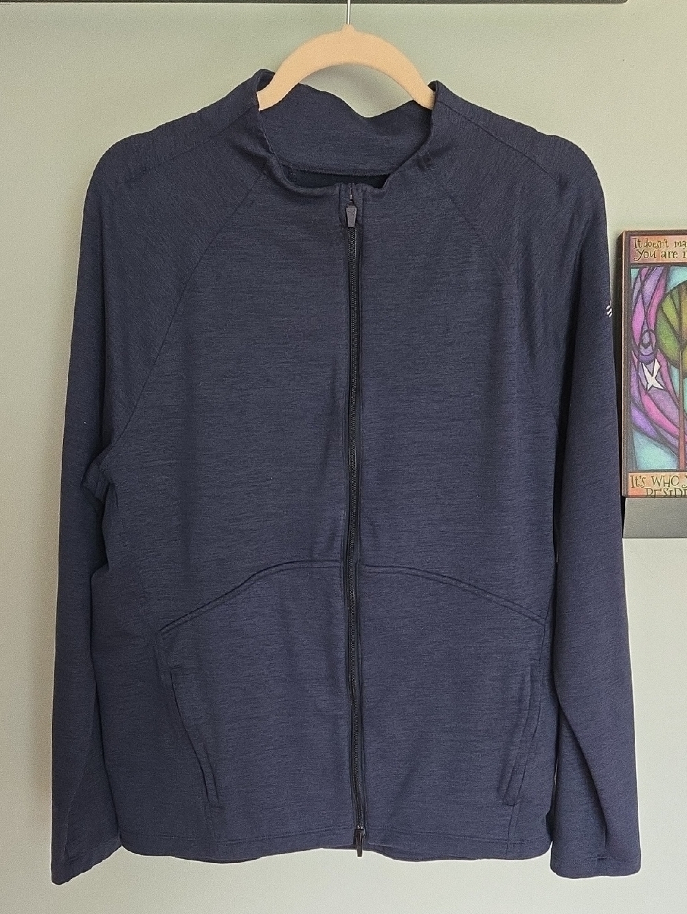 Puma Women's Navy Zip-Up Golf (Superstition Mtn) Jacket XL